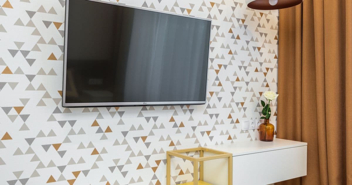 Televisor Samsung Smart TV mostrando la pantalla de configuración de un reproductor IPTV